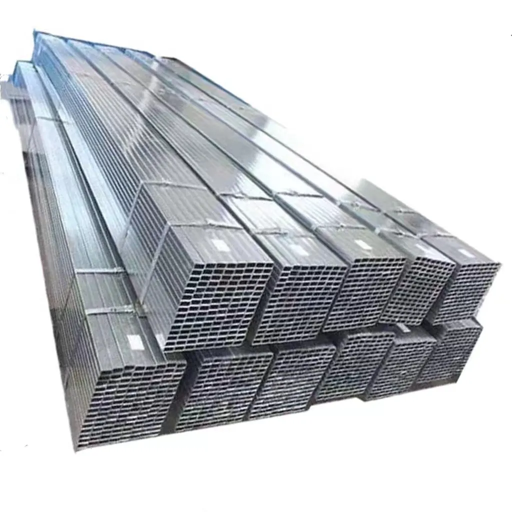 High Quality Hot Rolled Galvanized Pipe Zinc Rion Rectangular Tube Galvanized Square Pipe